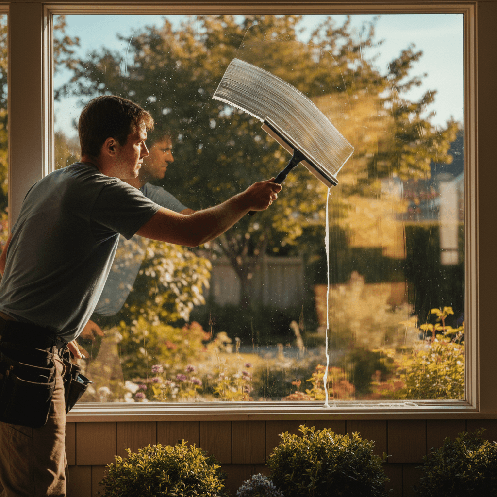 Residential window cleaning service in Tucson
